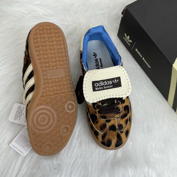 Adidas  Wales Bonner Samba Pony Leopard Print - Picture 6 of 6